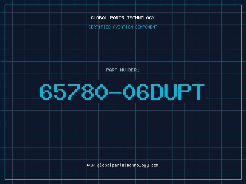 Aviation Part 65780-06DUPT