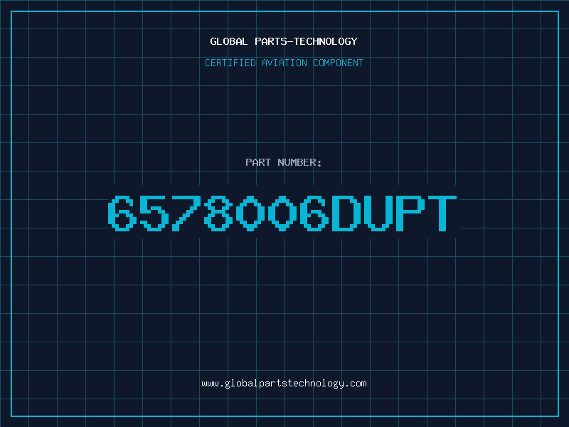 Aviation Part 6578006DUPT