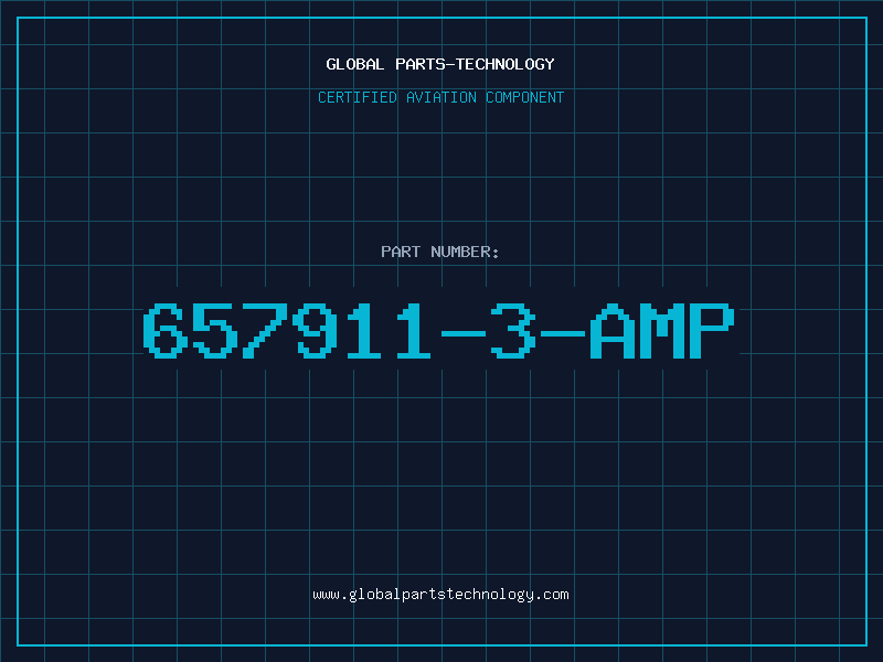 Aviation Part 657911-3-AMP