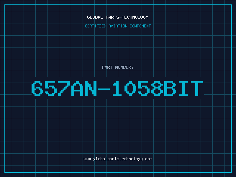 Aviation Part 657AN-1058BIT