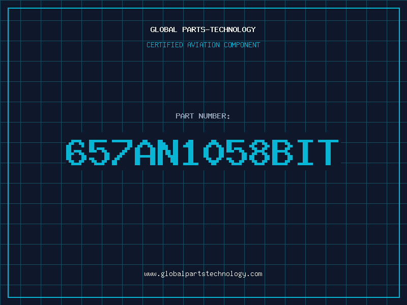 Aviation Part 657AN1058BIT