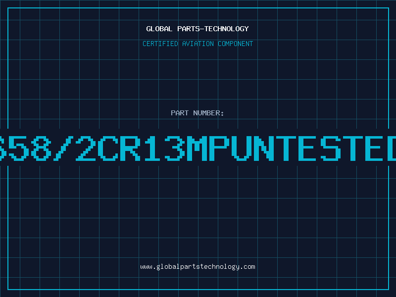 Aviation Part 658/2CR13MPUNTESTED