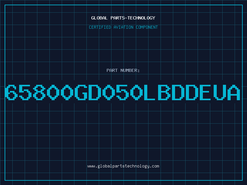 Aviation Part 65800GD050LBDDEUA