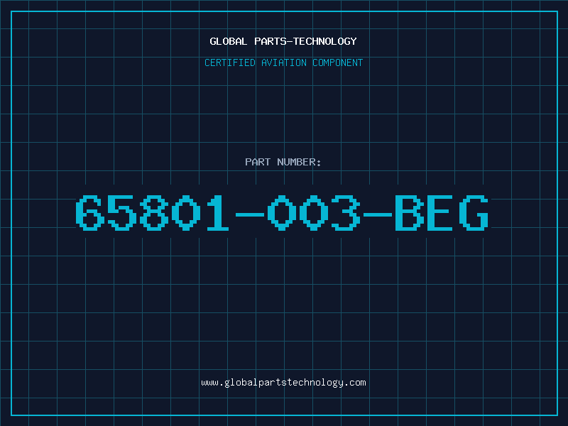 Aviation Part 65801-003-BEG