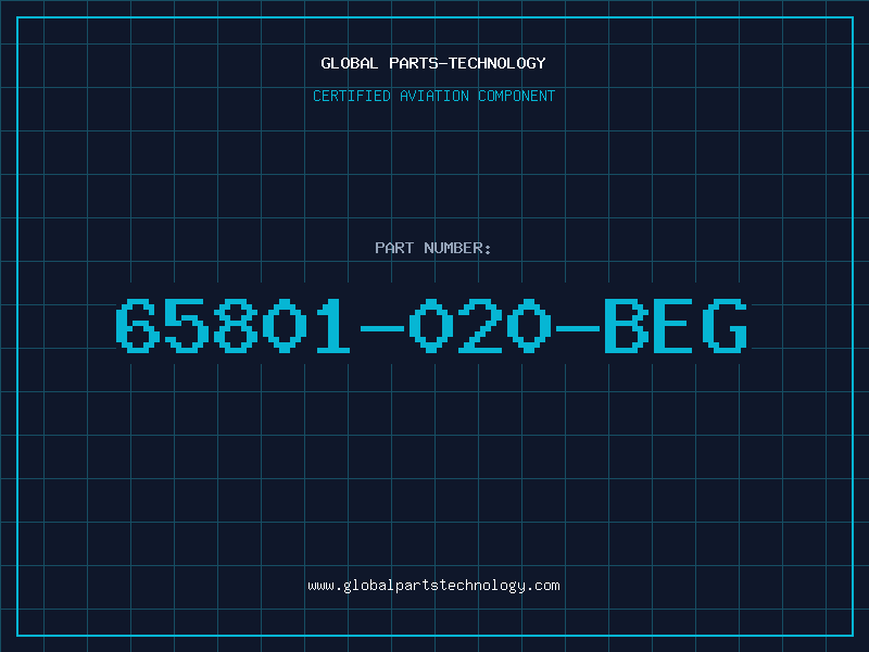 Aviation Part 65801-020-BEG
