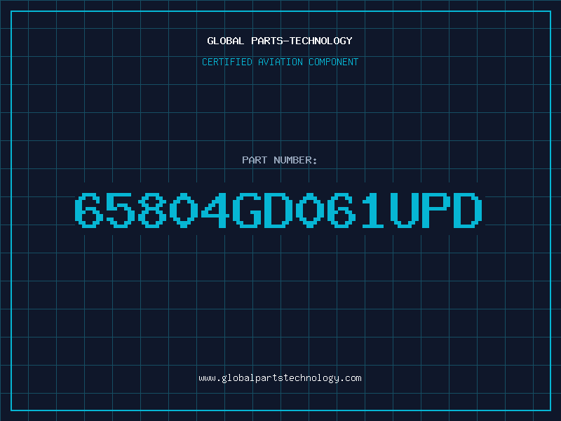 Aviation Part 65804GD061UPD