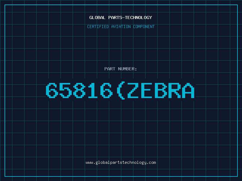 Aviation Part 65816ZEBRA