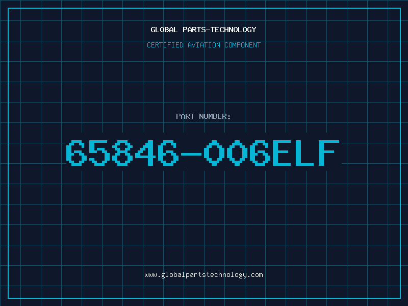 Aviation Part 65846-006ELF