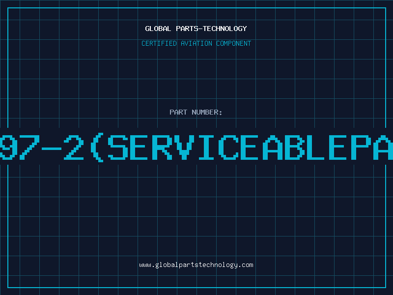 Aviation Part 6597-2(serviceablepart