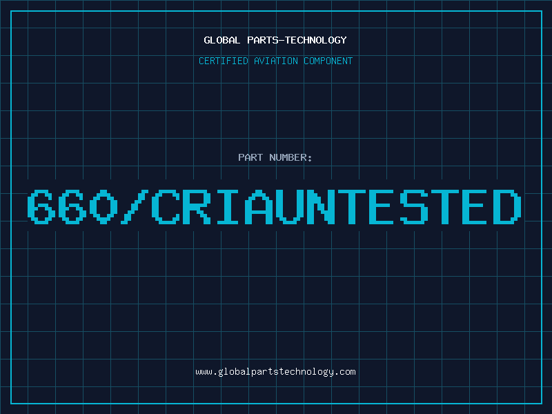 Aviation Part 660/CRIAUNTESTED
