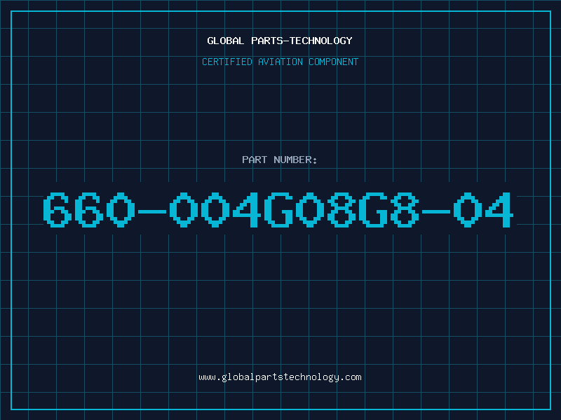 Aviation Part 660-004G08G8-04