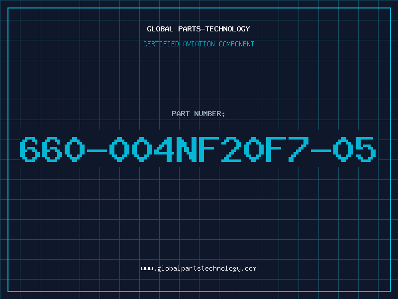 Aviation Part 660-004NF20F7-05