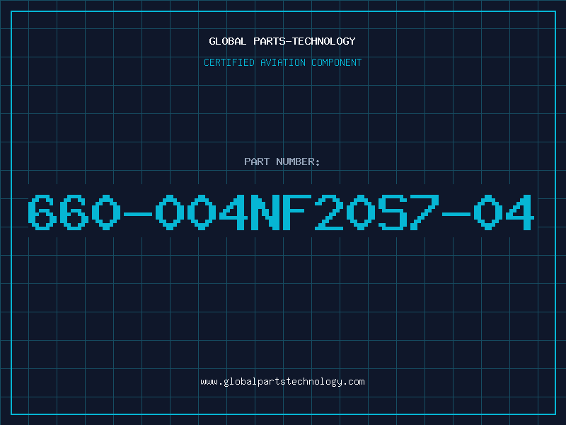 Aviation Part 660-004NF20S7-04