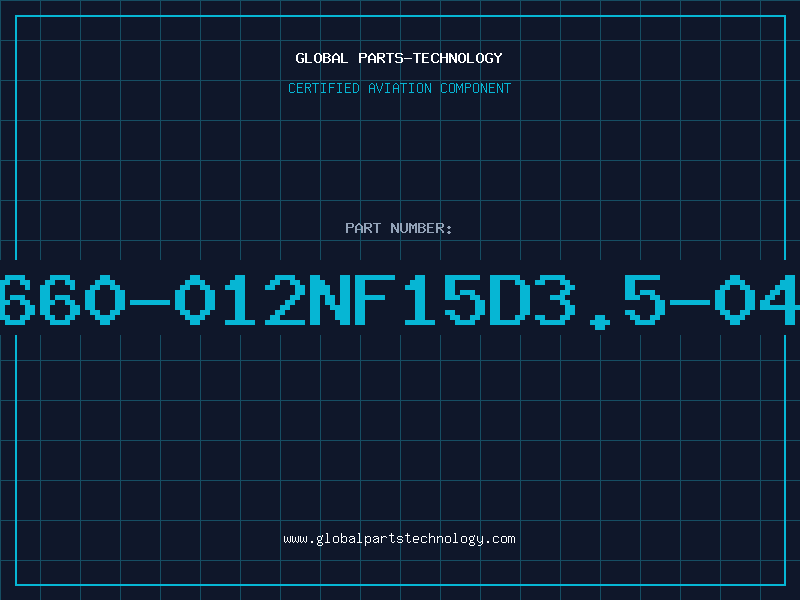 Aviation Part 660-012NF15D3.5-04