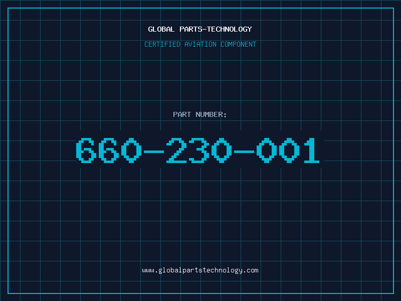Aviation Part 660-230-001