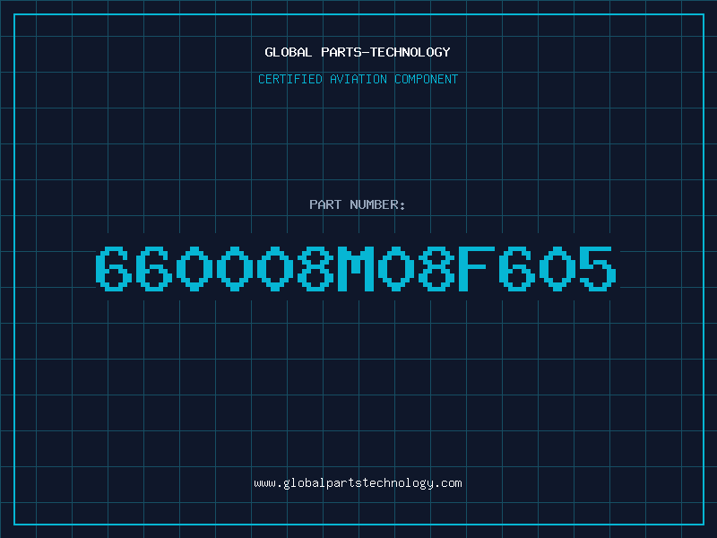 Aviation Part 660008M08F605