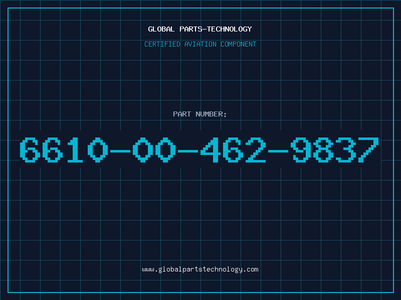 Aviation Part 6610-00-462-9837