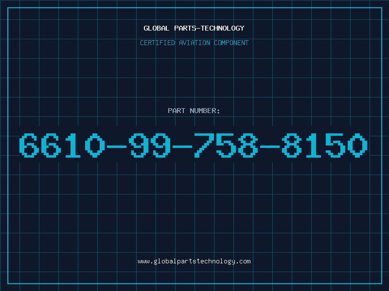 Aviation Part 6610-99-758-8150