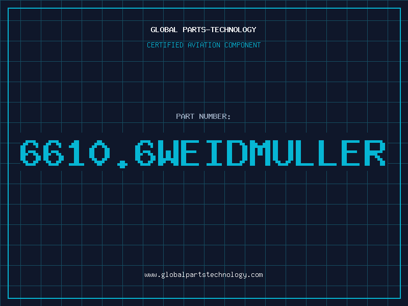 Aviation Part 6610.6Weidmuller