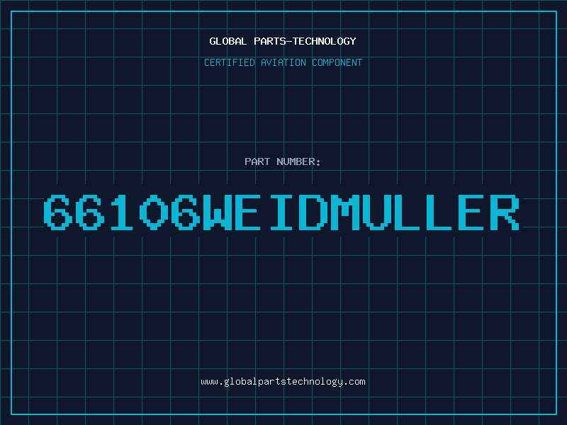 Aviation Part 66106Weidmuller