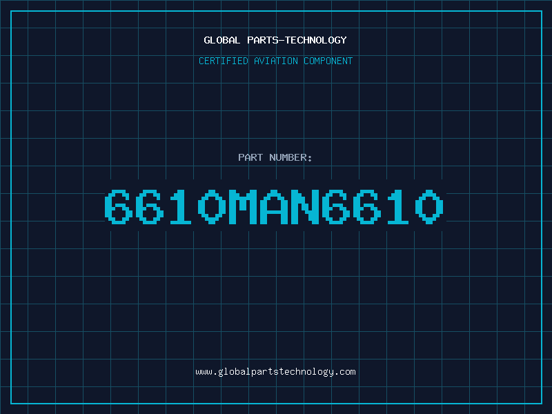 Aviation Part 6610MAN6610
