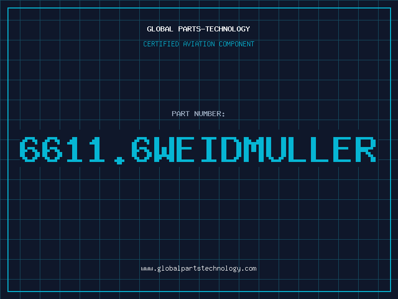 Aviation Part 6611.6Weidmuller