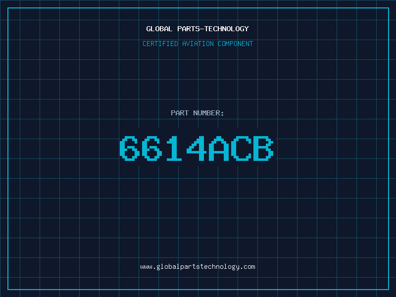Aviation Part 6614ACB