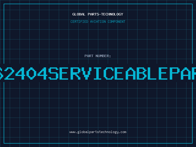 Aviation Part 662404serviceablepart