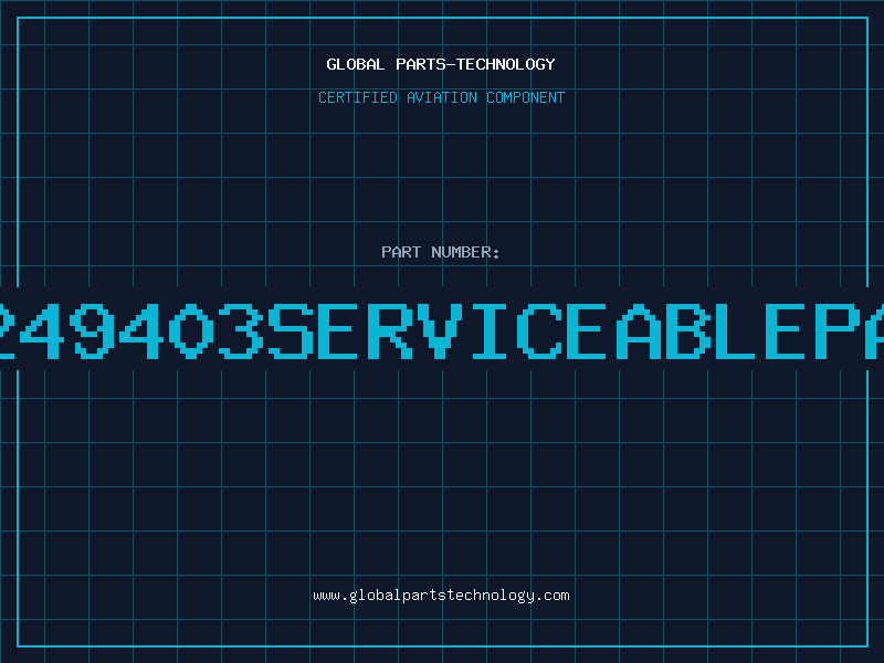 Aviation Part 66249403serviceablepart