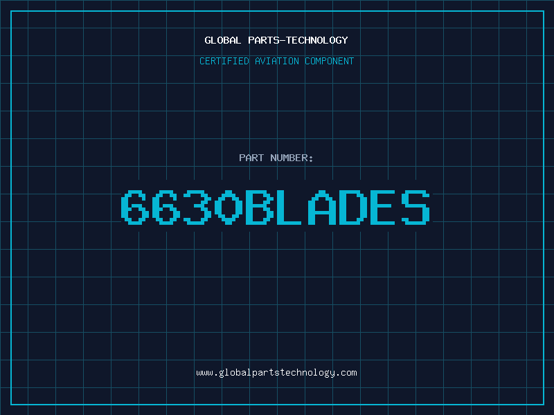 Aviation Part 6630BLADES