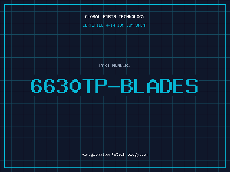 Aviation Part 6630TP-BLADES