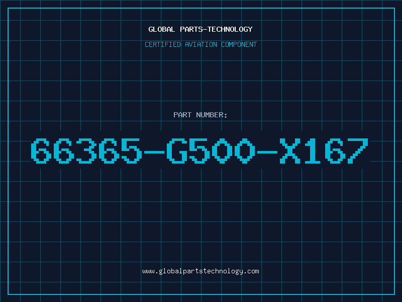 Aviation Part 66365-G500-X167