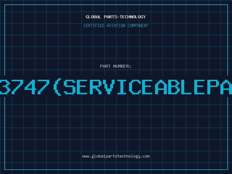 Aviation Part 663747serviceablepart