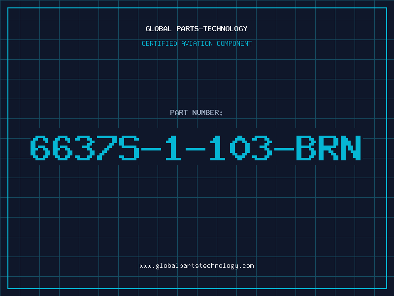 Aviation Part 6637S-1-103-BRN