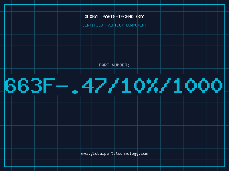 Aviation Part 663F-.47/10%/1000