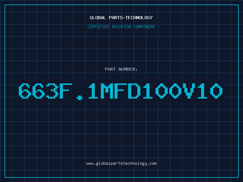 Aviation Part 663F.1MFD100V10