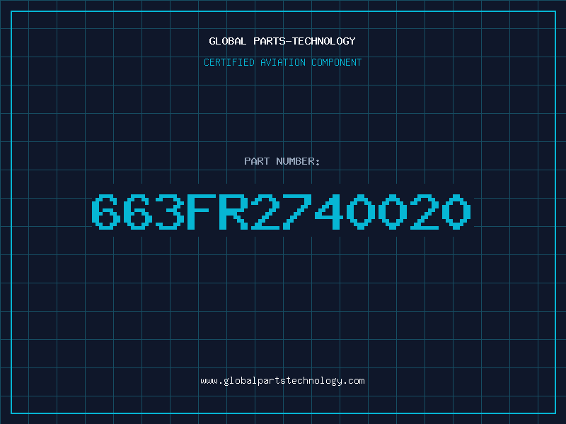 Aviation Part 663FR2740020