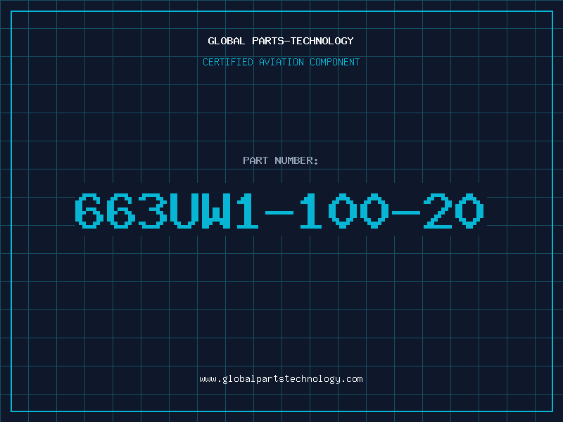 Aviation Part 663UW1-100-20