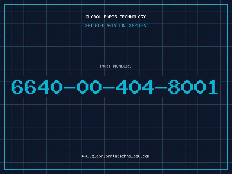 Aviation Part 6640-00-404-8001