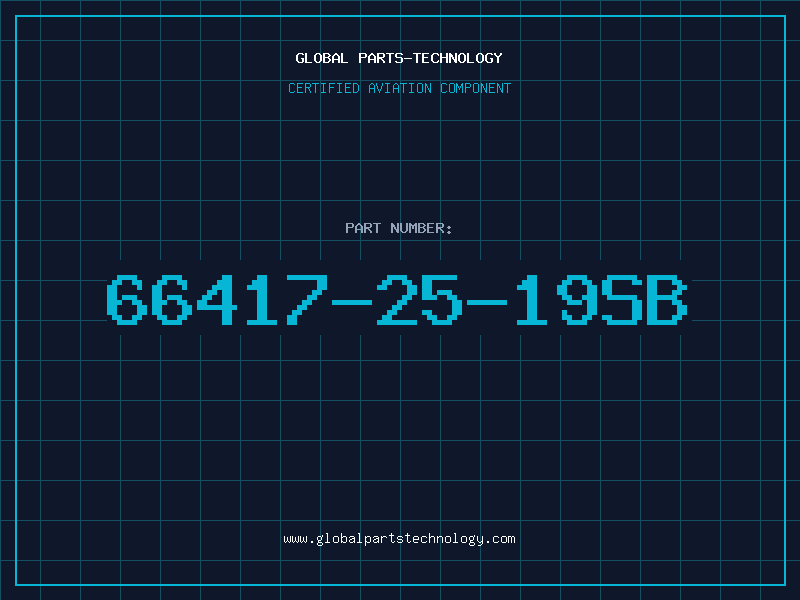 Aviation Part 66417-25-19SB