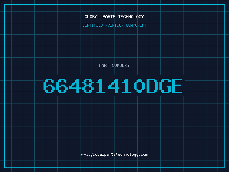 Aviation Part 66481410DGE