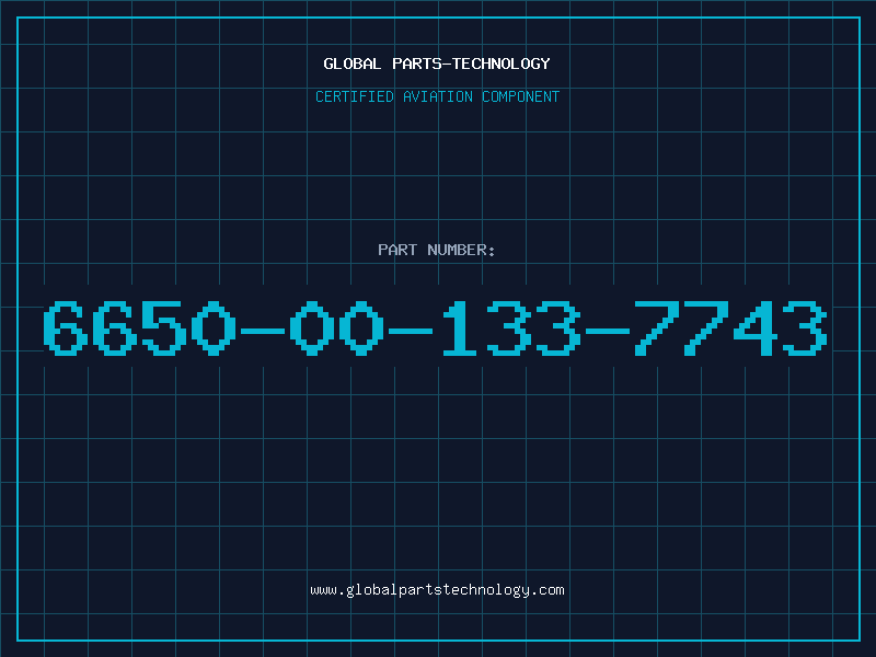 Aviation Part 6650-00-133-7743