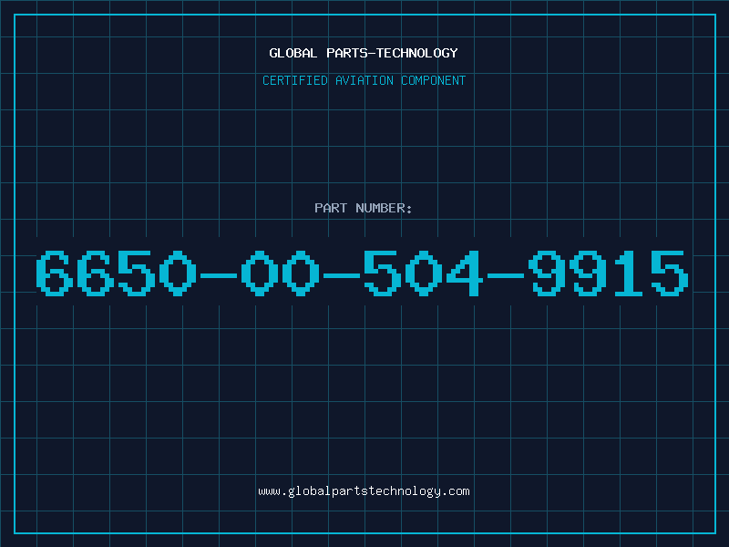 Aviation Part 6650-00-504-9915