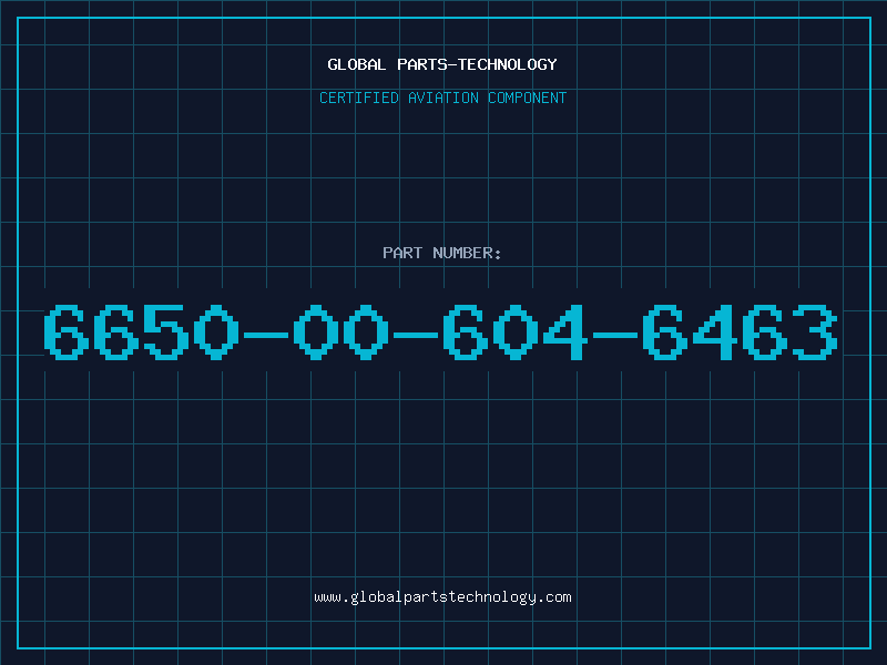 Aviation Part 6650-00-604-6463
