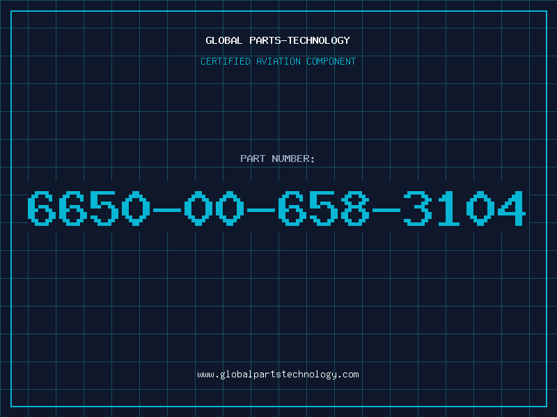 Aviation Part 6650-00-658-3104