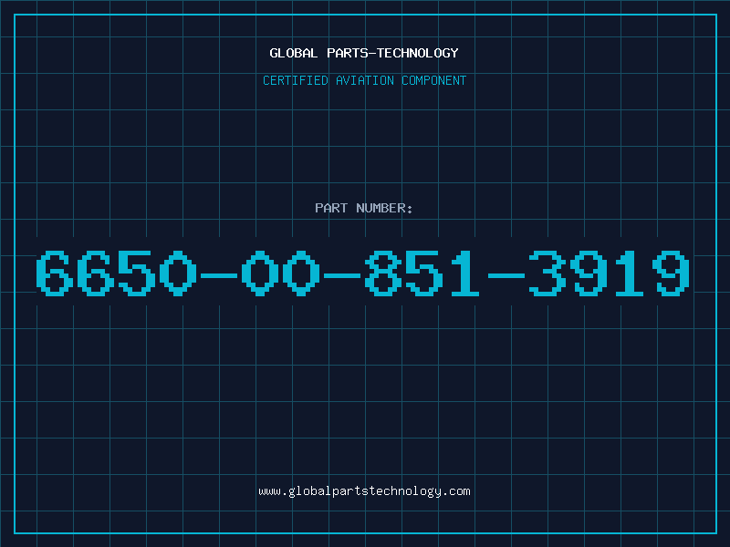 Aviation Part 6650-00-851-3919