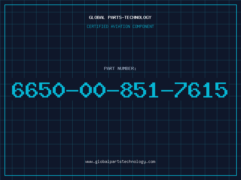Aviation Part 6650-00-851-7615