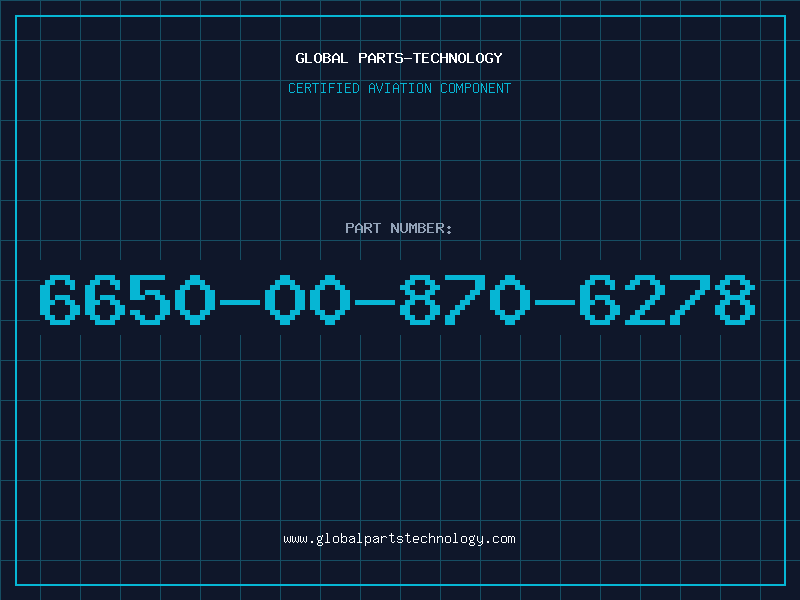 Aviation Part 6650-00-870-6278