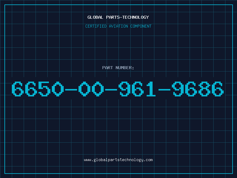 Aviation Part 6650-00-961-9686