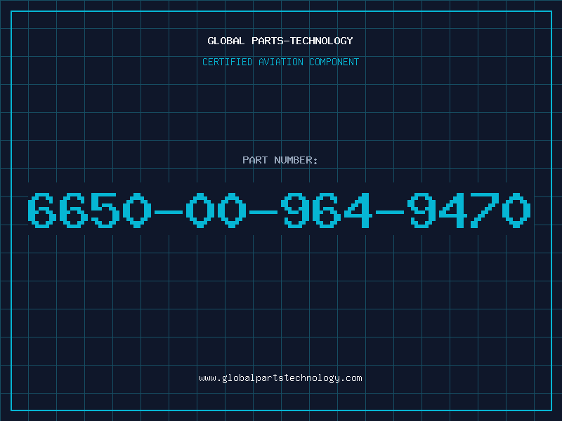 Aviation Part 6650-00-964-9470